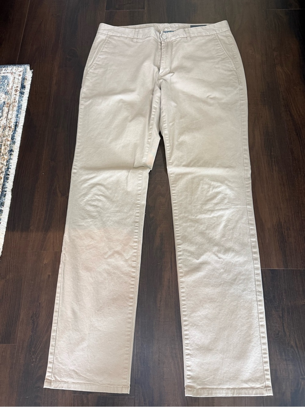 Bonobos Khaki Straight Chinos Slim